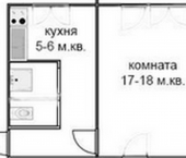 1-комн, 30.4кв м, этаж 2/5 Героев Сибиряков улица, 39