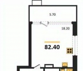 3-комн, 82 кв м, этаж 3/14 улица Остужева