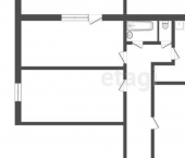 3-комн, 61кв м, этаж 4/9 ул Волгоградская, 49