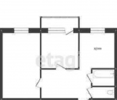2-комн, 47кв м, этаж 8/9 ул Владимира Невского, 12