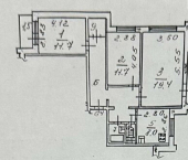 4-комн, 83кв м, этаж 7/9 ул Владимира Невского, 55