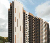 1-комн, 34кв м, этаж 16/17 ул Крымская, 3