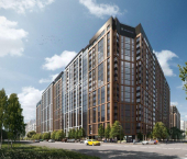 1-комн, 35 кв м, этаж 17/18 улица 45-й Стрелковой Дивизии, 113