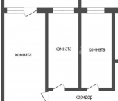 3-комн, 67кв м, этаж 3/10 ул Калининградская, 100