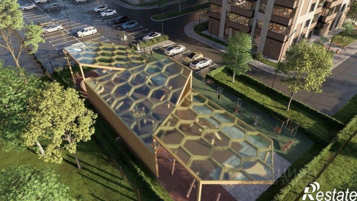 1-комн квартира в новом доме Пойменная улица