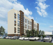1-комн, 35 кв м, этаж 2/10 село Новая Усмань, Раздольная улица, 3