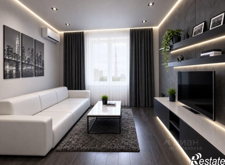 1-комн квартира Воронеж, Средне-Московская улица, 62А