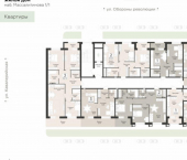 2-комн, 61 кв м, этаж 5/12 ул Кавалерийская, 15
