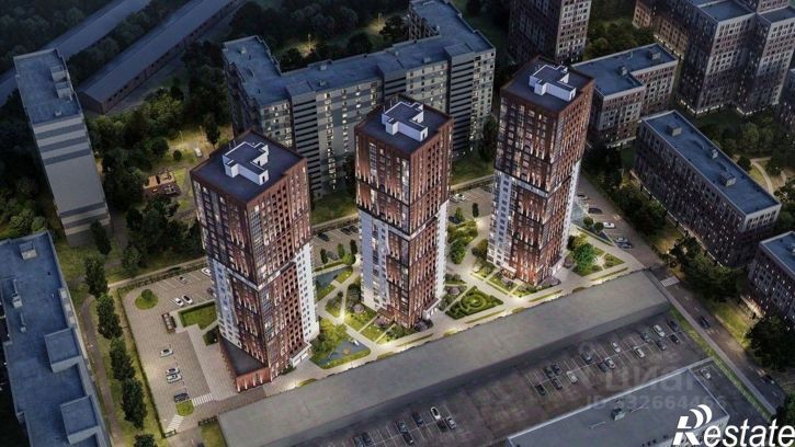 2-комн квартира в новом доме улица Кривошеина
