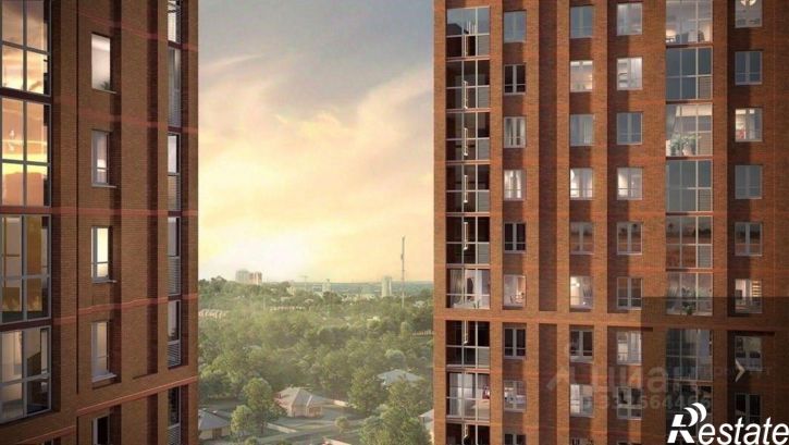 2-комн квартира в новом доме улица Кривошеина