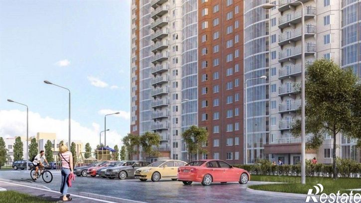 3-комн квартира в новом доме улица Шибилкина