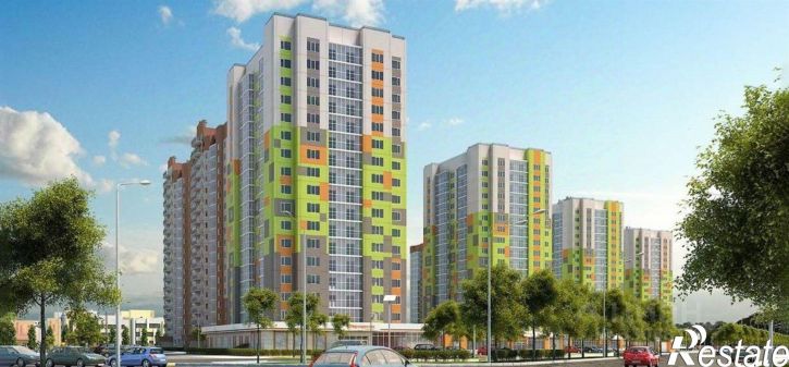3-комн квартира в новом доме улица Шибилкина