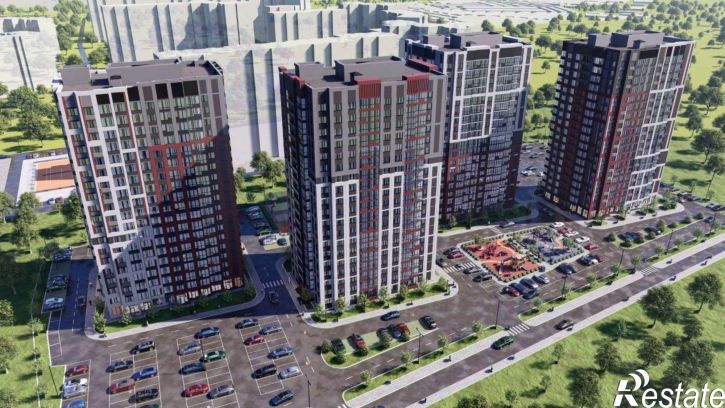 1-комн квартира в новом доме Покровская улица