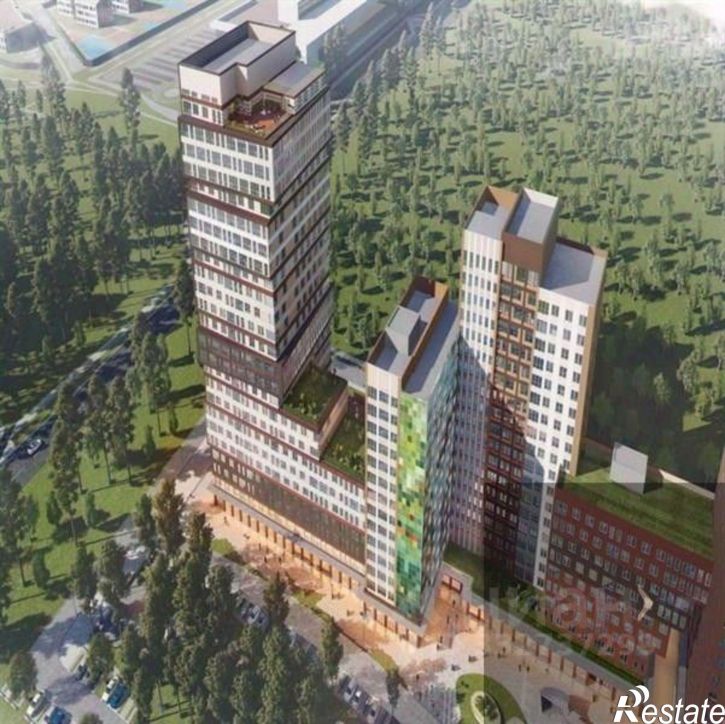 3-комн квартира в новом доме Московский проспект, 136