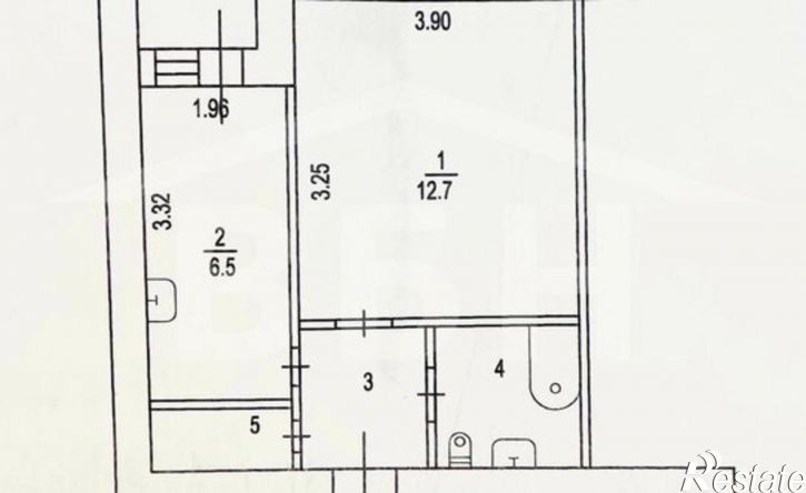 1-комн квартира ул Набережная, 10а,  д. 10а