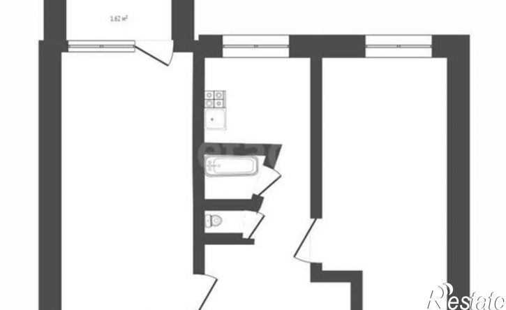2-комн квартира Борисоглебск, Юго-Восточный микрорайон, 12