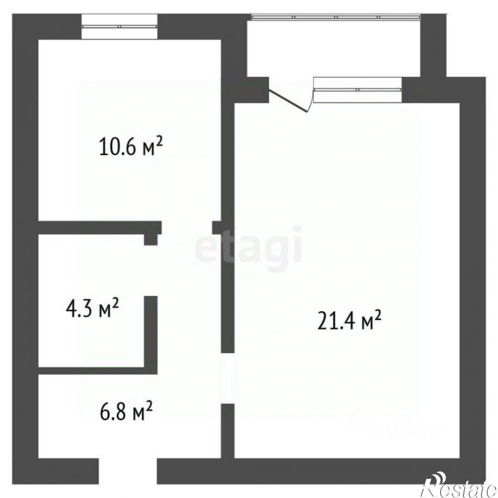 1-комн квартира ул Дзержинского, 26,  д. 26