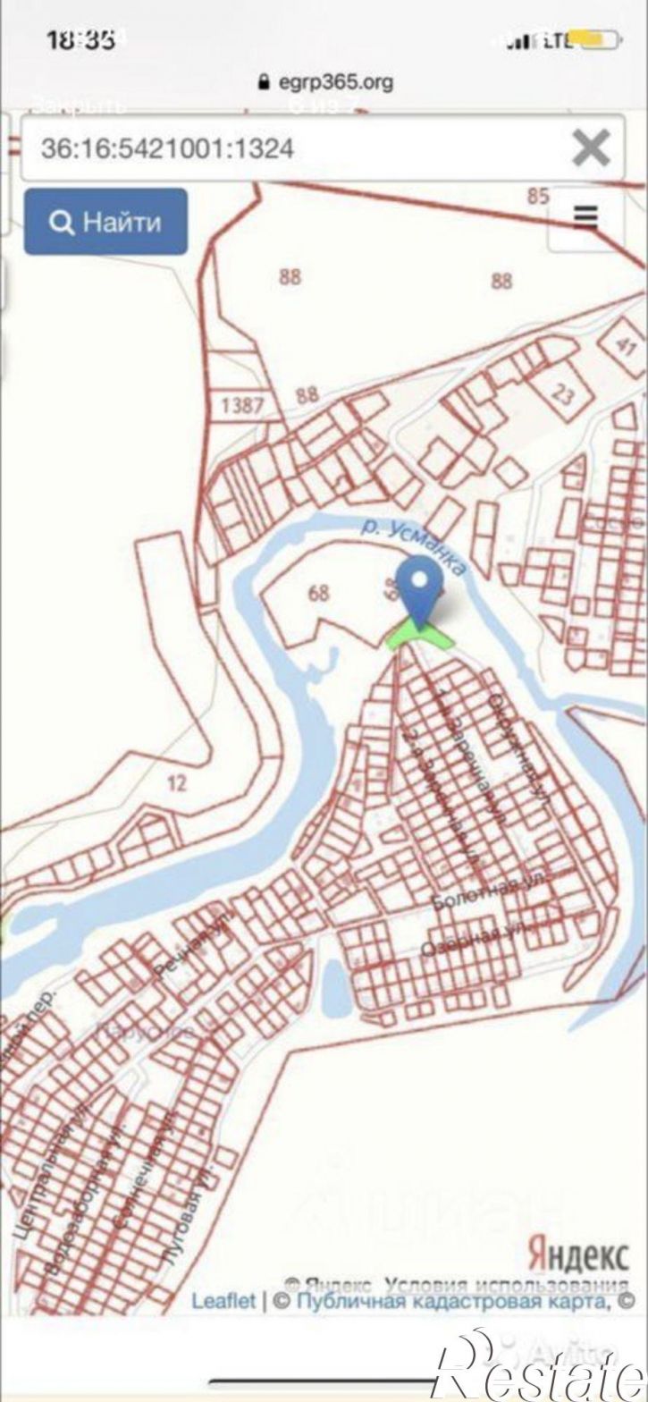Земельный участок Новоусманский район