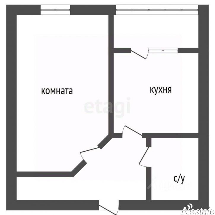 1-комн квартира ул Полевая, 102,  д. 102