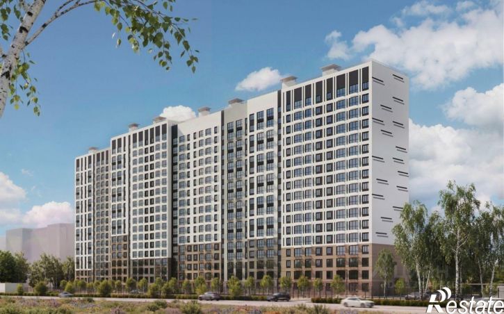 1-комн квартира в новом доме Московский проспект, 142В