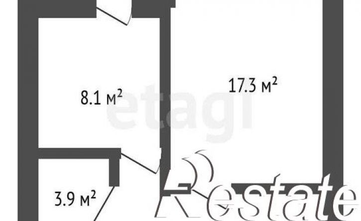 1-комн квартира улица Серебряный век, 1,  д. 1